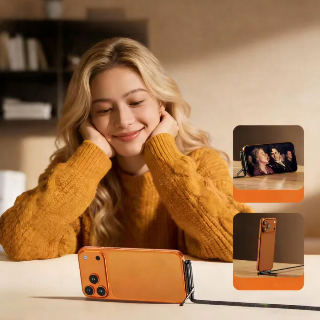 2 i 1 laddkabel med mobilstativ-köp din nu