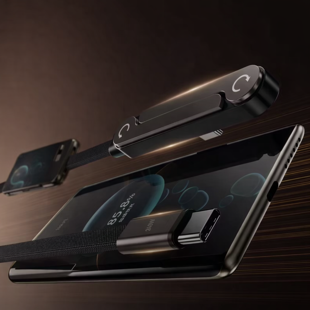 2 i 1 laddkabel med mobilstativ-köp din nu